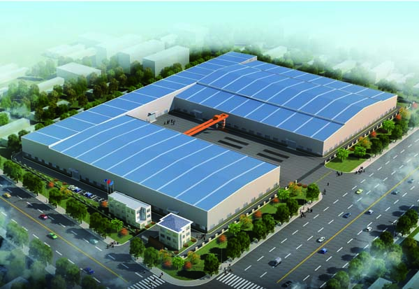 江蘇嶸麒鋼結構新廠區(qū)